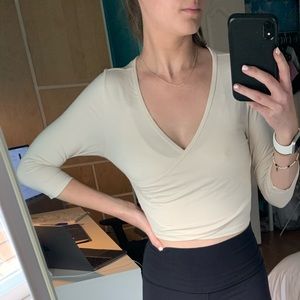 Ballet-style crop top